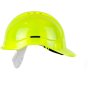Vented Elite Helmet HC300 HDPE 8 Point Head Gear Weighs 310g Hi-Vis Yellow