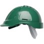 Vented Safety Helmet HC600 Hearing Protection Interface VDE Approved Green