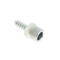 PCL Hose Tail 6.35mm (1/4) I/D Hose To Male Thread R 3/8" (D/PK) - HC6904S