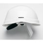 HC710 Safety Helmet c/w Reduced Peak fitted with Terylene Headgear White