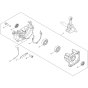 Crankcase for ECHO HCA-265ES-LW