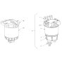 Fuel Filter Assembly for Hamm