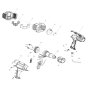 Makita HG6531C Heat Gun Assembly