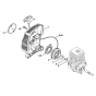 Rewind Starter for Stihl HL45