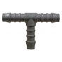 Black 20mm Plastic T-Piece Hose Joiner/Pipe Connector
