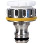 2041 Pro Metal Threaded Tap Connector 12.5 - 19mm (1/2 - 3/4in) by Hozelock - 2041 0000