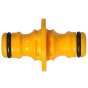 2291 Double Male Connector 12.5mm (1/2in) by Hozelock - 2291P9000
