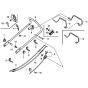Handle Pipe for Honda HRG415C3