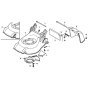 Cutter Housing for Honda HRG415C3