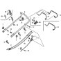 Handle Pipe for Honda HRG465C1