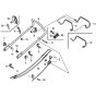 Handle Pipe for Honda HRG465C3
