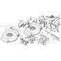 Cutter Housing for Honda HRG536C1