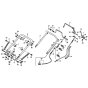 Handle Pipe for Honda HRH536K4