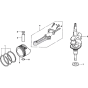 Crankshaft & Piston for Honda HRX426