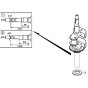 Crankshaft for Honda HRX476C