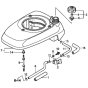 Fan Cover for Honda HRX476C
