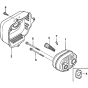 Exhaust Assembly for Honda HRX476