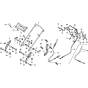 Handles Assembly for Honda HRX476