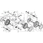 Wheels & Height Adjuster for Honda