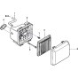 Air Filter Assembly for Honda HRX476 SX
