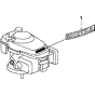 Label 1 for Honda HRX476 SX