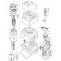 Hiretech HTF Floor Sander Assembly