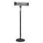 High Efficiency Carbon Fibre Infrared Patio Heater 1800W/230V with Telescopic Floor Stand Sealey Part No. IFSH1809R