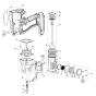 Paslode IM45GN Handle & Chamber