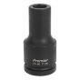 Impact Socket 17mm Deep 3/4"Sq Drive Sealey Part No. IS3417D