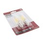 Appliance Lamp 4 Watt SES LED Filament CoolWhite Light Bulb - 2 Pack