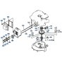 Rocker Arm Assembly for Kubota W5019-PC Mower