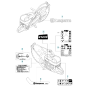 Decals for Husqvarna K1270