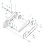 Cutter Arm for Husqvarna K540I