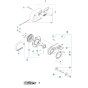 Belt Guard & Pulley Assembly