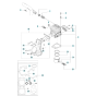 Cylinder, Piston, Muffler Assembly