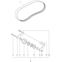 Belt Assembly for K950 Cutters