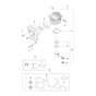 Cylinder, Piston, Muffler Assembly