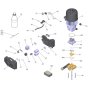 Pump Assembly for Karcher HD 7-14-4 M Pressure Washer