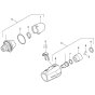 Nozzle Assembly for Karcher HD 728 B Cage Pressure Washer
