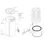 Heating Assembly for Karcher HDS 6-14 C Pressure Washer