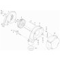 Blower Assembly for Karcher HDS 6-14 C Pressure Washer
