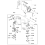 Carburettor for Kawasaki KCL600A