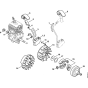 Ignition & Clutch for Stihl KM56C