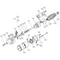 Starter Assembly for Kubota D1105-E2-BG Engine