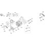 Pulley Assembly for Kubota D1105-T-E2B Engine