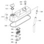 Head Cover Assembly for Kubota D1105-T-E2B Engine