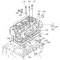 Cylinder Head Assembly for Kubota D1402-BBS Engine