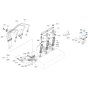 Nozzle Holder Assembly for Kubota D1503-M-E2B Engine