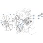 Pulley Assembly for Kubota D1503-M-E2B Engine