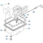 Oil Pan Assembly for Kubota D1503-M-E2B Engine